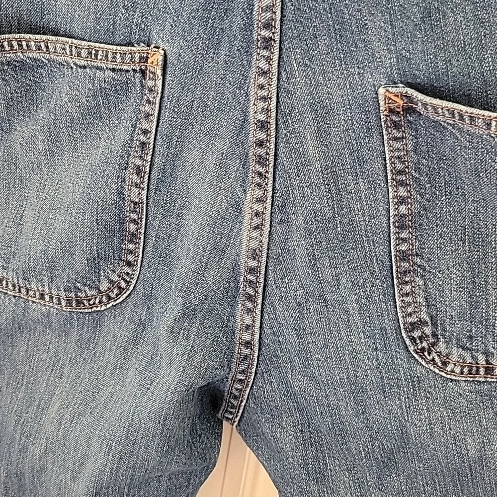 GAP Women’s Blue Denim Overalls Sz. S - Picture 7 of 10